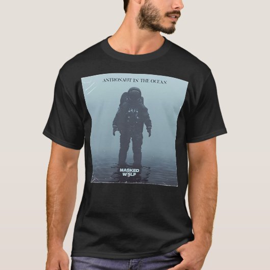 T-shirt Astronaute Dans L'Océan (Devant)