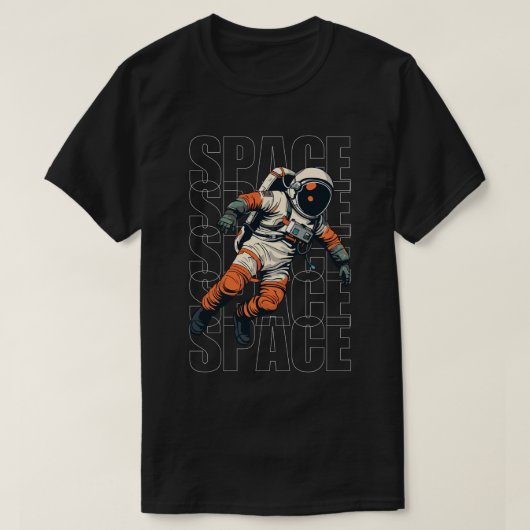 T-shirt Astronaute dans un scaphandre (Design devant)