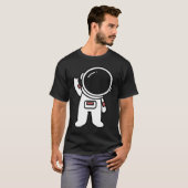 T-shirt Astronaute d'art dans l'espace Costume spatial art (Devant entier)