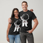 T-shirt Astronaute d'art dans l'espace Costume spatial art (Unisexe)