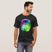 T-shirt Astronaute De Grenouille Dans Casque Spatial (Devant entier)