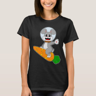 T-shirt Astronaute de la carotte de lapin