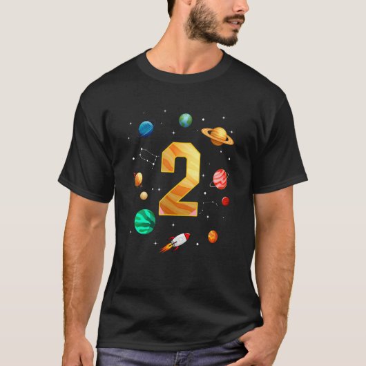 T-shirt Astronaute de l'espace extra-atmosphérique 2e anni (Devant)