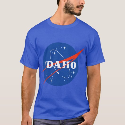 T-shirt Astronaute de l'Idaho (Devant)