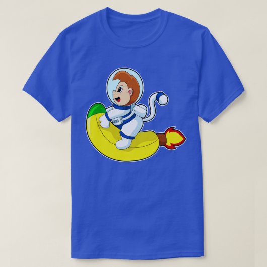 T-shirt Astronaute de Monkey Banana (Design devant)