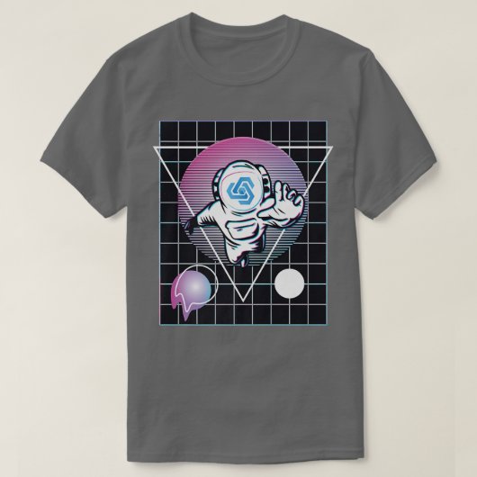 T-shirt Astronaute de Prométhée (Design devant)