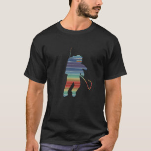 T-shirt Astronaute des années 80 à ondes vaporoniques tr