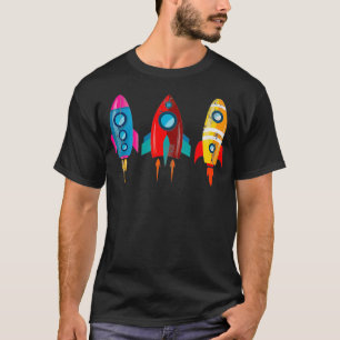 T-shirt Astronaute des Rocket Ships