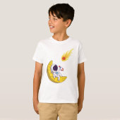 T-shirt astronaute drôle (Devant entier)