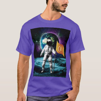 T-shirt Astronaute du Bitcoin