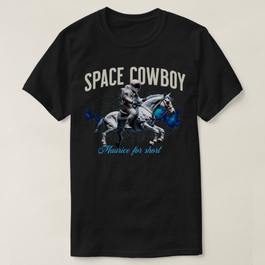 T-shirt Astronaute du Cow-boy spatial (Design devant)