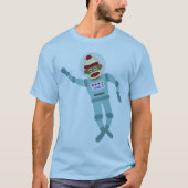 T-shirt Astronaute du singe de Sock (Devant)