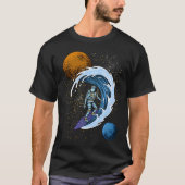 T-shirt Astronaute du surf 2 (Devant)