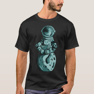 T-shirt Astronaute du Yoga. Méditation Zen Starman