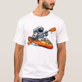 T-shirt . Astronaute en kayak (Devant)