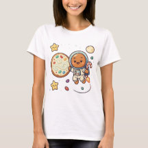 Astronaute en pain d'épice Noël Cadeau Espace Fête