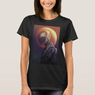 T-shirt astronaute féminine