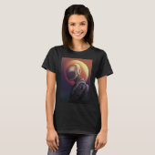 T-shirt astronaute féminine (Devant entier)