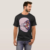 T-shirt Astronaute floral (Devant entier)
