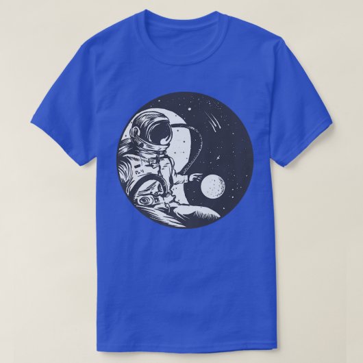 T-shirt Astronaute Galay Ying Yang (Design devant)