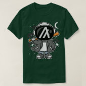 T-shirt Astronaute Hiphop Algorand ALGO Coin To The Moon C (Design devant)