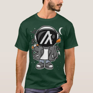 T-shirt Astronaute Hiphop Algorand ALGO Coin To The Moon C