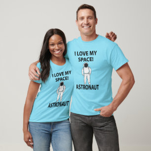 T-shirt Astronaute J'aime Mon Espace Astronaute