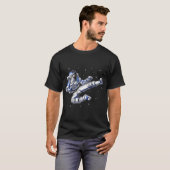 T-shirt Astronaute Karaté (Devant entier)