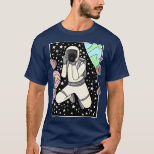 T-shirt Astronaute photographe