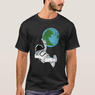 T-shirt Astronaute planète Terre
