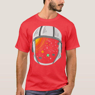 T-shirt Astronaute Planètes spatiales