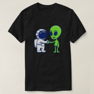 T-Shirt Astronaute Rencontre Alien