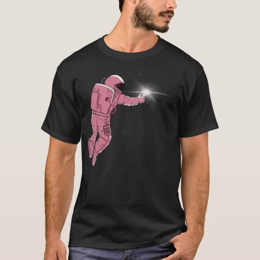 T-shirt Astronaute rose (Devant)