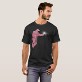 T-shirt Astronaute rose (Devant entier)