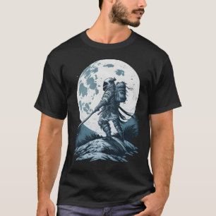 T-shirt astronaute samouraï