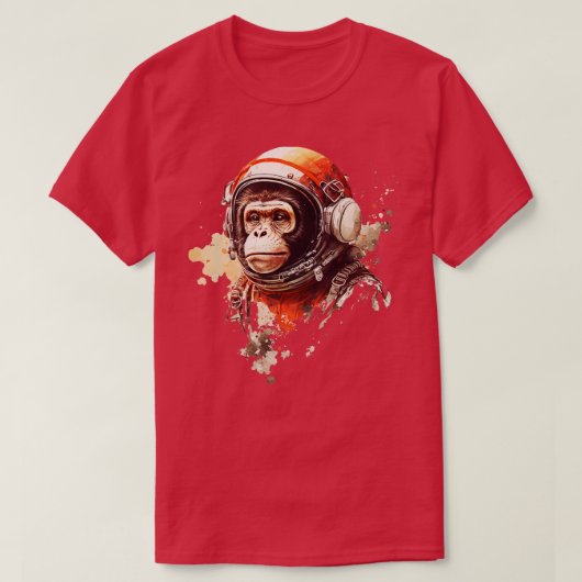 T-shirt Astronaute singe 4 (Design devant)