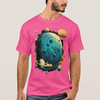 T-shirt Astronaute spatial Alien Rocket Astronomie Extrate