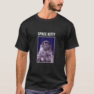 T-shirt Astronaute spatial Chat Space Kitty