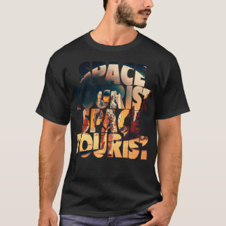 T-shirt Astronaute spatial de l'espace extra-atmosphérique