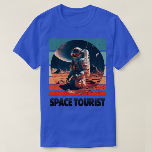 T-shirt Astronaute spatial de l'espace extra-atmosphérique (Design devant)