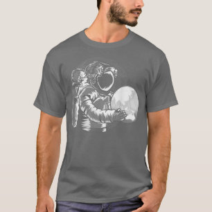 T-shirt astronaute spatial univers étoiles cosmonaute