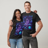 T-shirt Astronaute Sur Le Nuage (Unisexe)