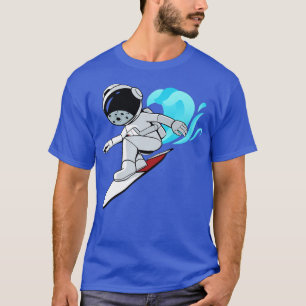 T-shirt Astronaute surfeur surfeur espace
