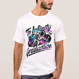 T-shirt Astronaute vers l'infini et l'espace de remise des