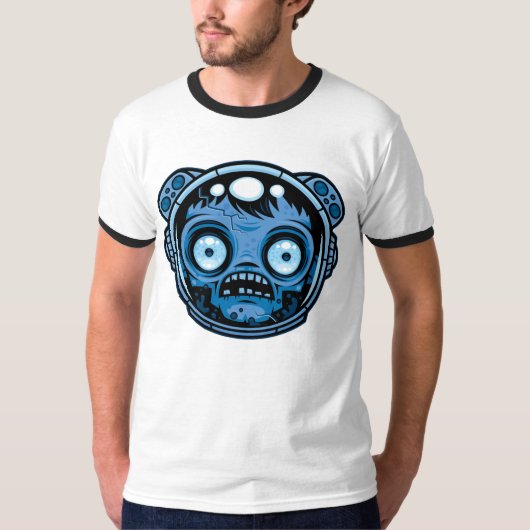 T-shirt Astronaute zombie (Devant)