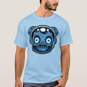 T-shirt Astronaute zombie