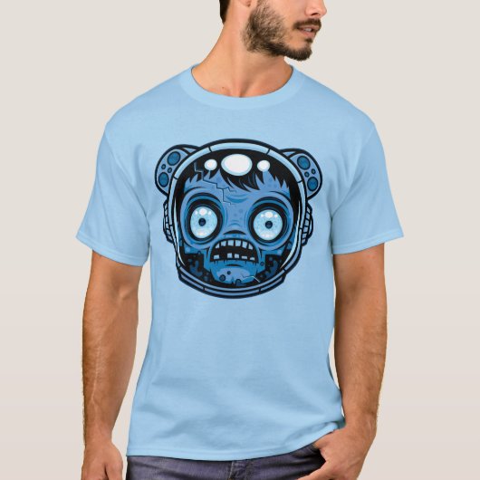 T-shirt Astronaute zombie (Devant)