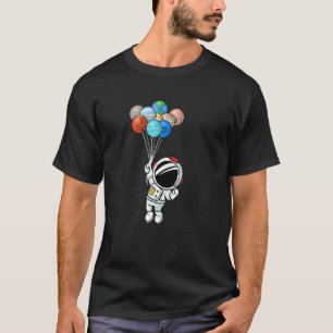T-shirt Astronautes Espace Extérieur Drapeau Américain Gal