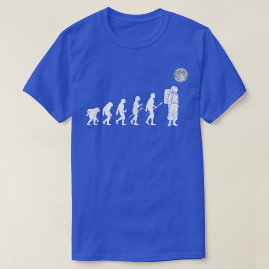 T-shirt Astronauts Human Activity Evolution Walking in Spa (Design devant)