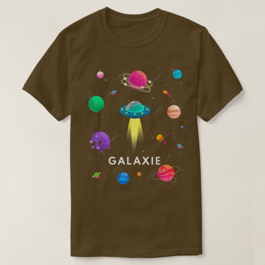 T-shirt Astrone Univers de l'astronomie spatiale spatiale (Design devant)